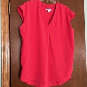 Liz Claiborne women's size XL red blouse
